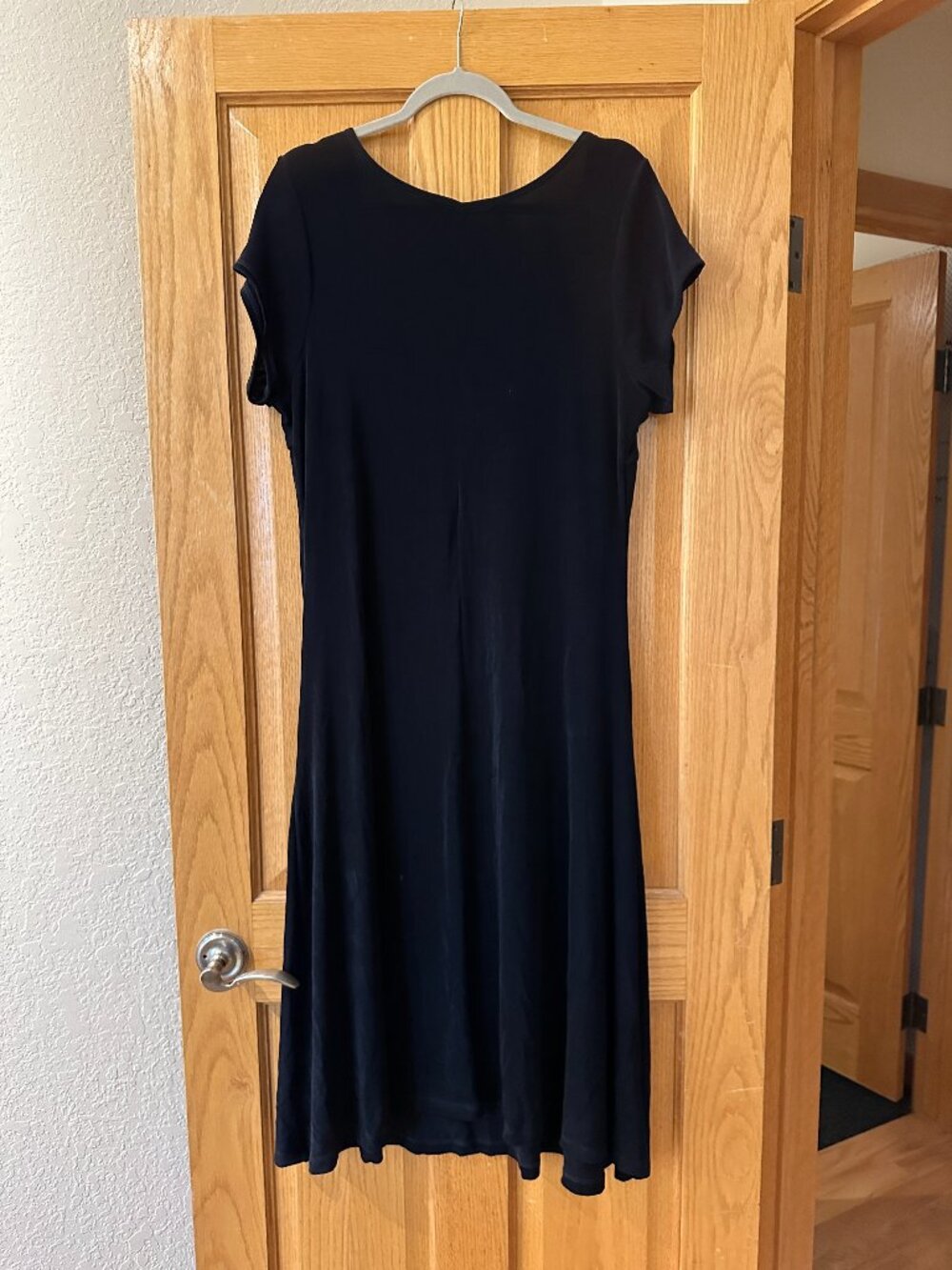 Short sleeve navy Travel Dress